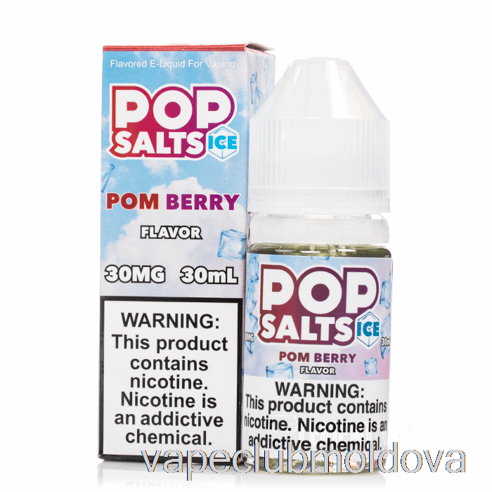 Kit Vape Pod Ice Pom Berry - Saruri Pop - 30ml 30mg